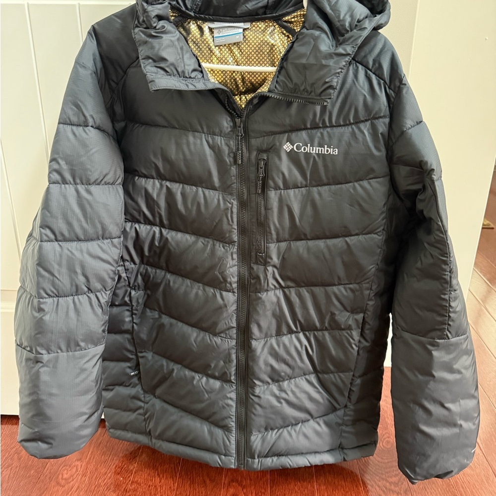 Columbia Charcoal Hooded Jacket